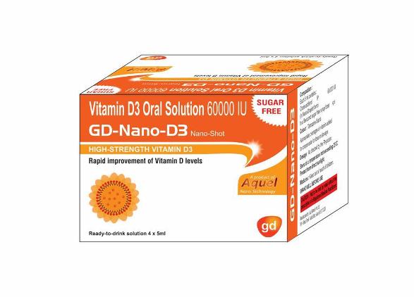 GD-Nano-D3 Vitamin D3 60000 IU
